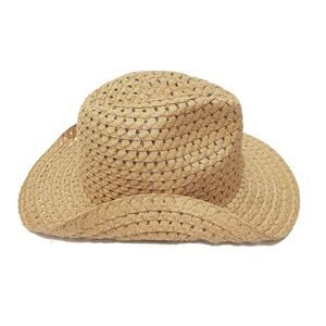 Coastal Cowgirl Mesh Woven Natural Color Hat